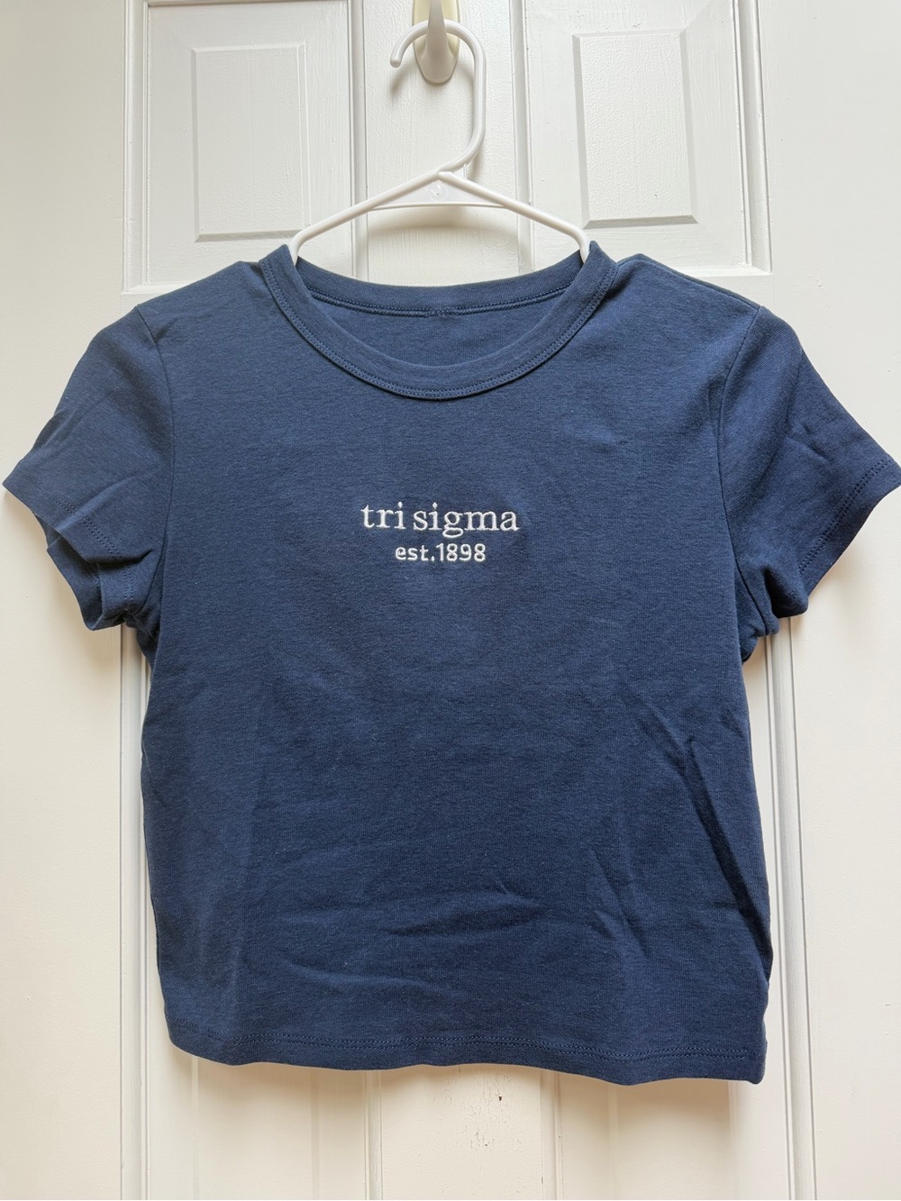 Navy Blue Tri Sigma Top